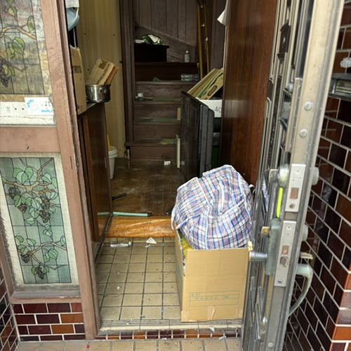 玄関まわりの片付け 作業後