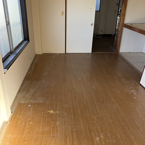 部屋の不用品回収 作業後