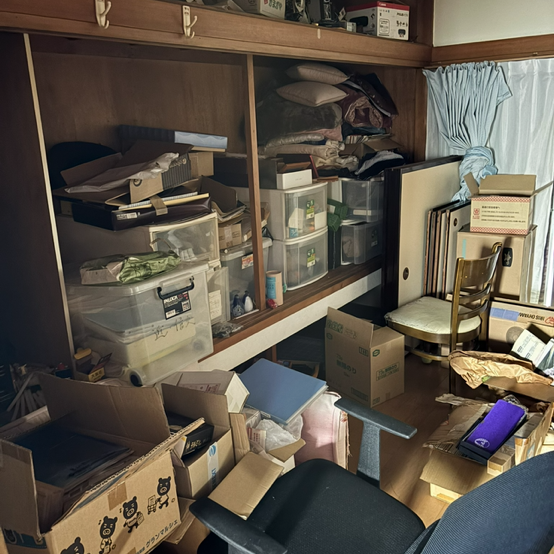 物置部屋の整理 作業前